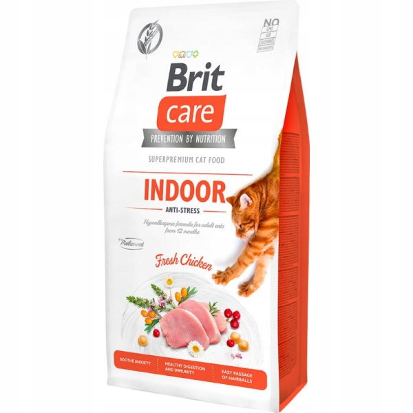 BRIT CARE CAT GRAIN FREE INDOOR 2KG