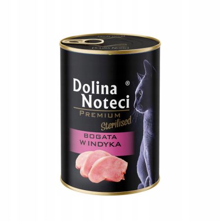 DOLINA NOTECI PREMIUM KARMA MOKRA DLA KOTA INDYK STERILISED 400G