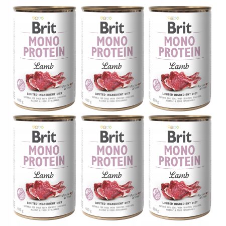 Brit Mono Protein Lamb Mokra Karma dla Psa 6x400g