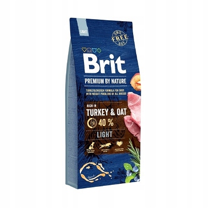BRIT PREMIUM BY NATURE LIGHT KARMA PIES 15 KG