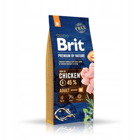 BRIT premium by nature adult M 15kg