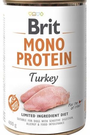 Brit MONO PROTEIN Turkey 400g puszka Indyk