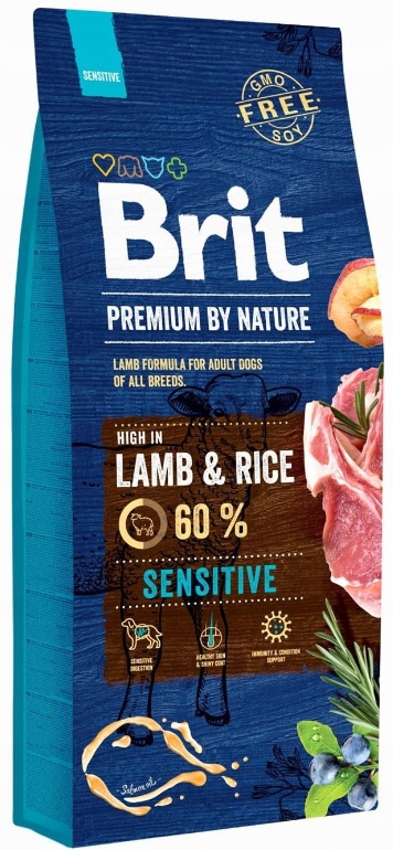 Brit Premium By Nature Sensitive Lamb 15kg